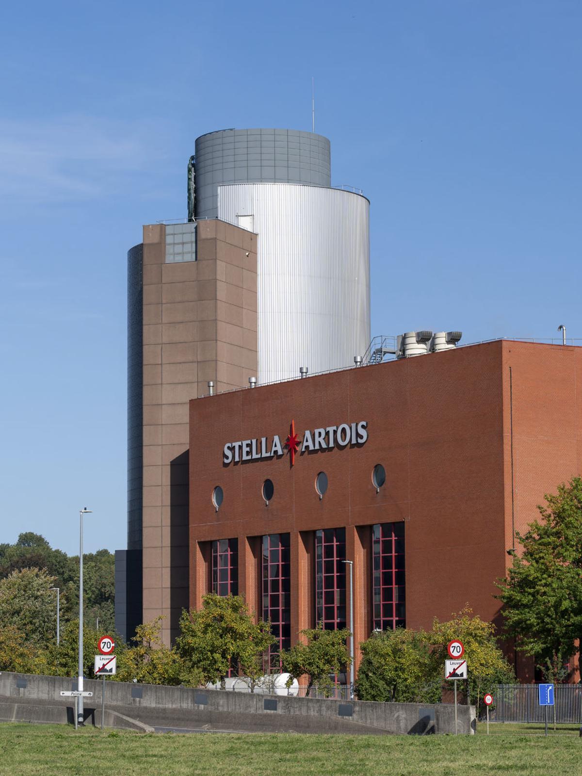 Fábrica de la cerveza Stella Artois en Lovaina, Bélgica.
