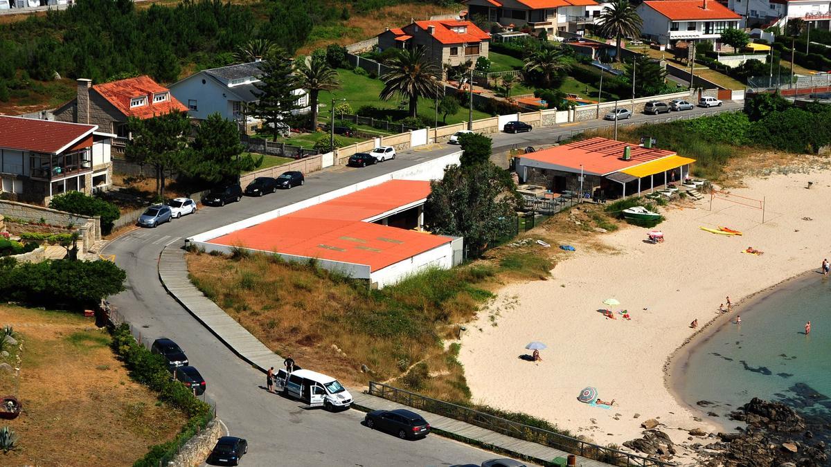 El entorno de A Barrosa, en San Vicente.