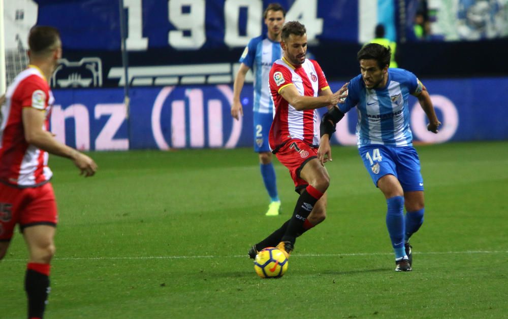 Les millors imatges del Màlaga - Girona (0-0)