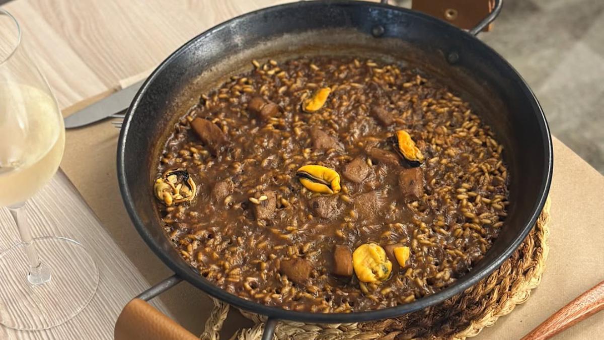 Un dels arrossos de Can Dani