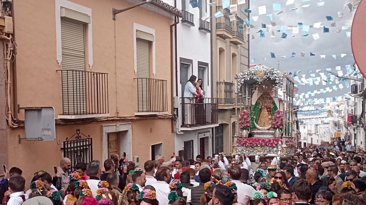 Procesión de la Virgen de la Cabeza de Rute.