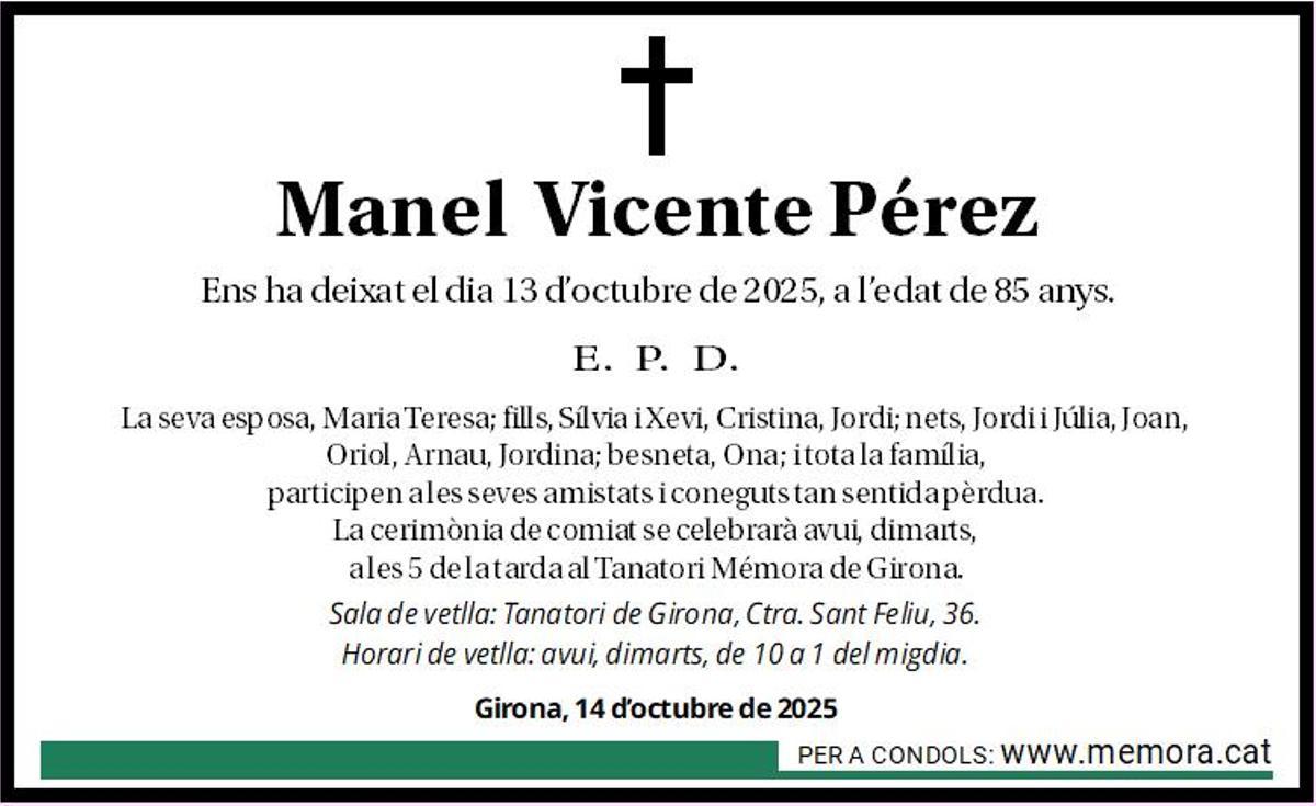 Manuel Vicente Pérez