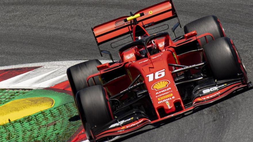 Charles Leclerc, en el circuito Red Bull Ring.