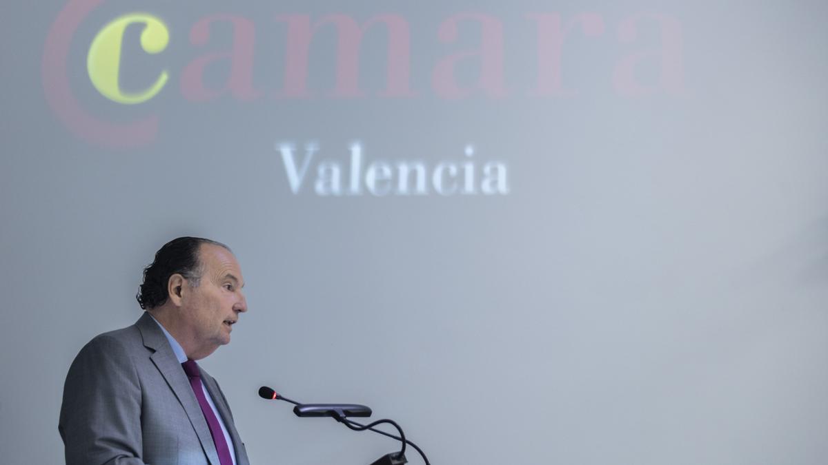 José Vicente Morata, presidente de Cámara Valencia, en una imagen de archivo.