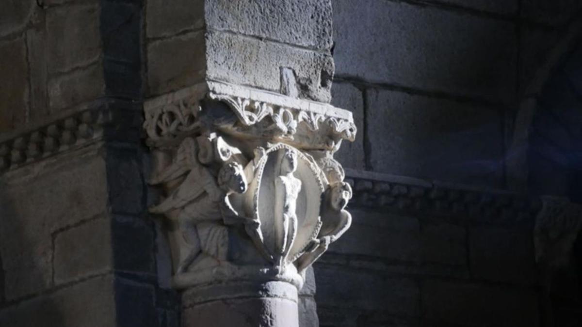 Reflejo de la Luz Equinoccial en el Monasterio de Santa Marta. | E. P.