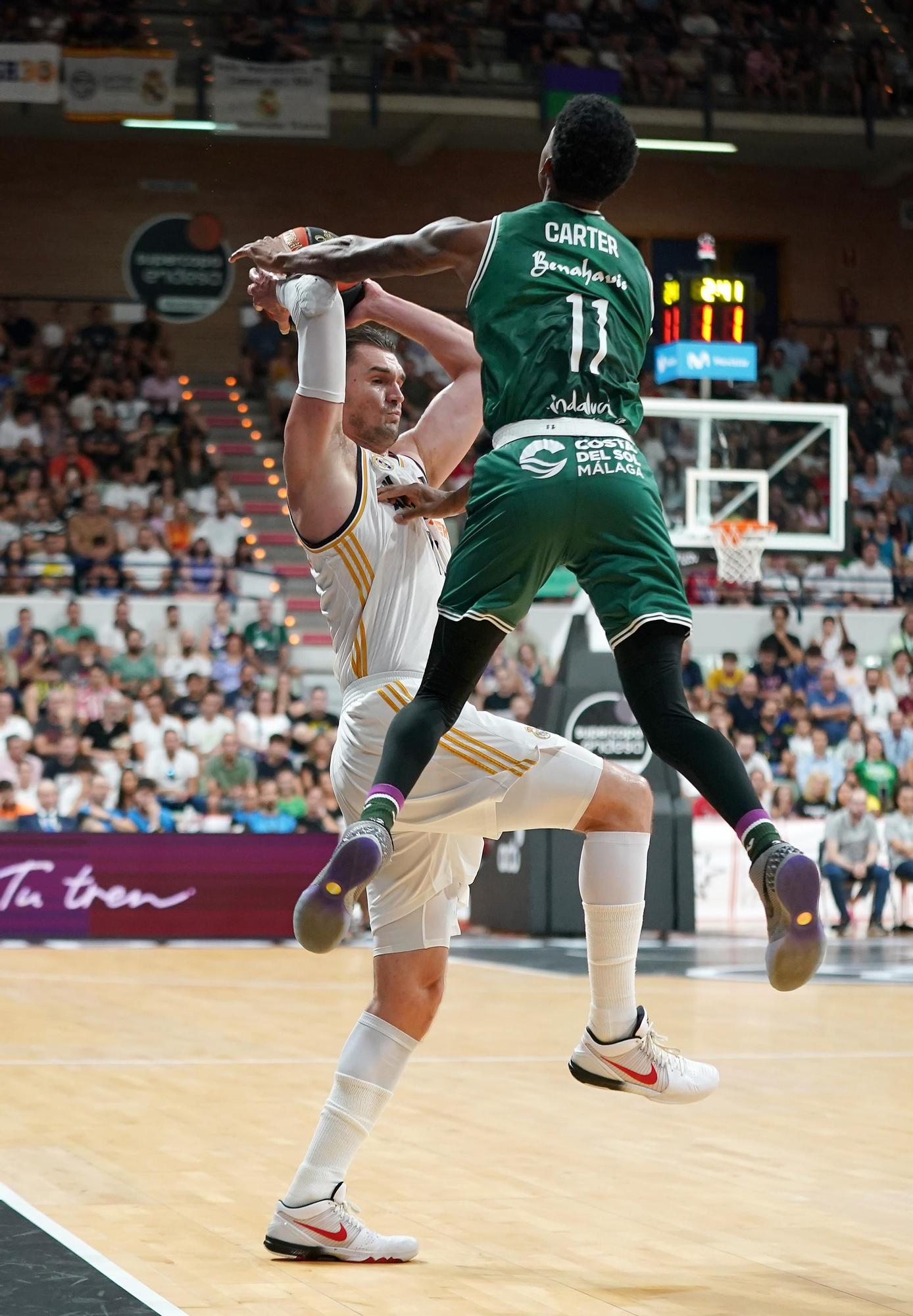 Unicaja - Madrid, final de la Supercopa Endesa 2023