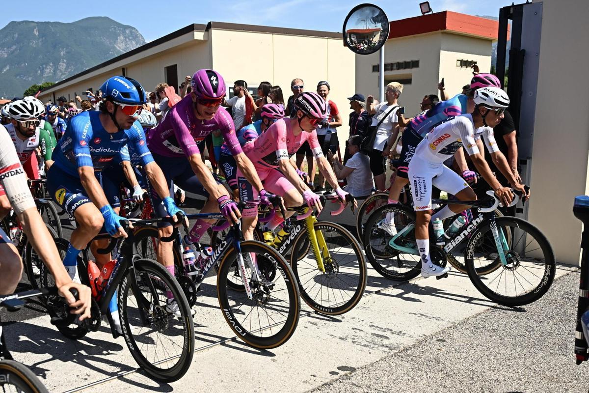 Las mejores imágenes de la 20ª etapa del Giro de Italia.