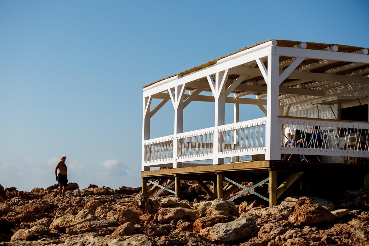 Así era el quiosco de Cala Gració
