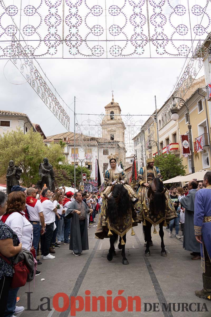 Moros y Cristianos en la mañana del día dos en Caravaca