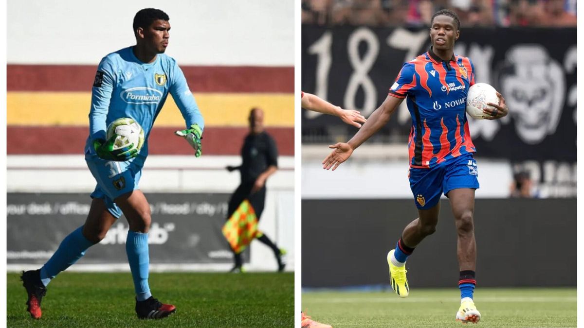 Luiz Júnior (i) será nuevo portero del Villarreal CF y el francés Thierno Barry (d), cerca de ser el nuevo delantero.