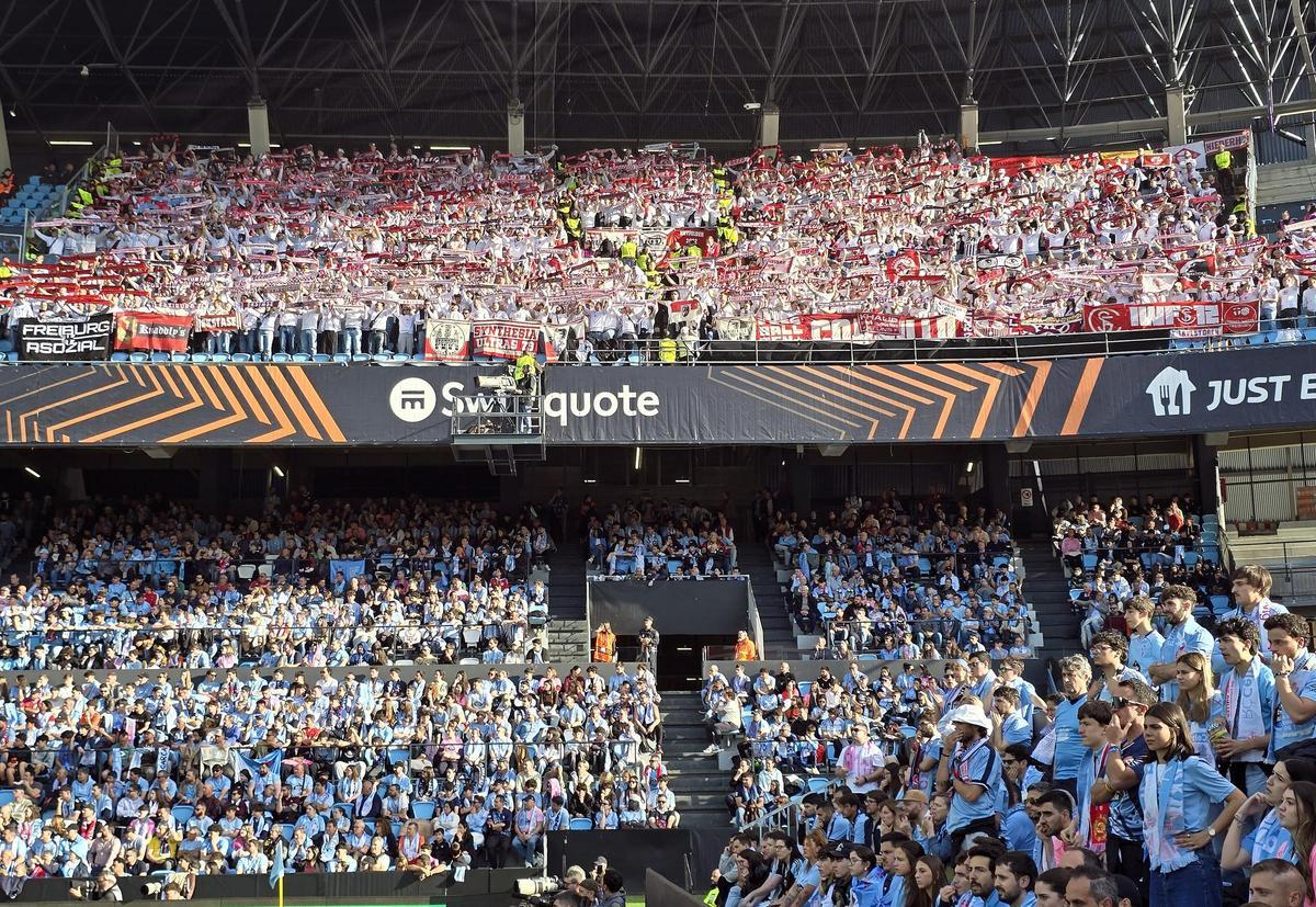 Aficionados del Celta y Friburgo