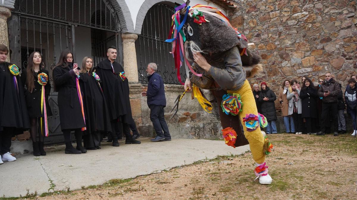 VÍDEO | El Zangarrón de Montamarta cumple con la tradición