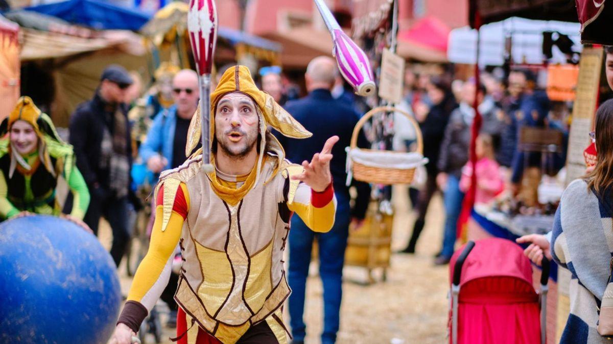 FERIA MEDIEVAL VALENCIANA Horario y lugar