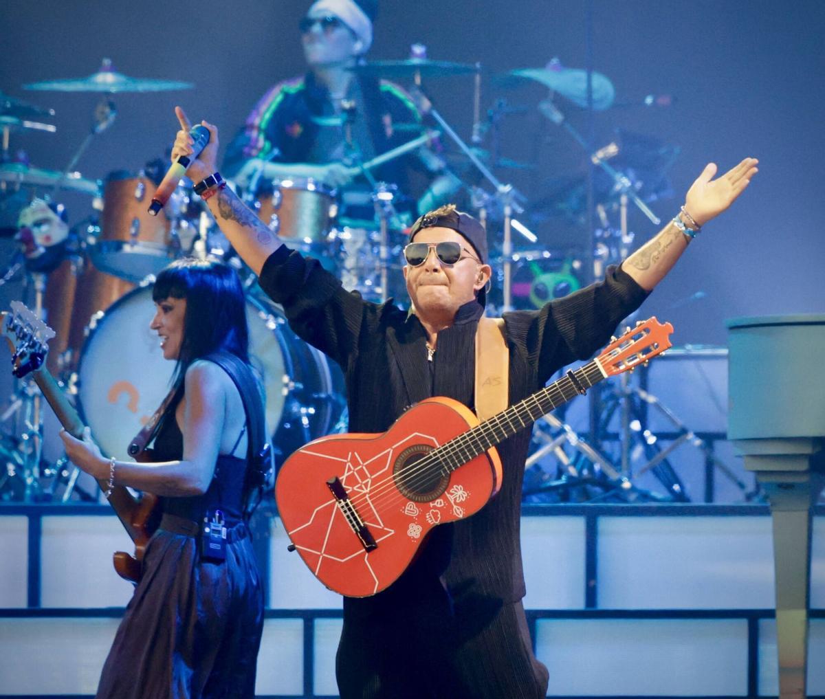 Así fue el concierto de Alejandro Sanz en Gijón