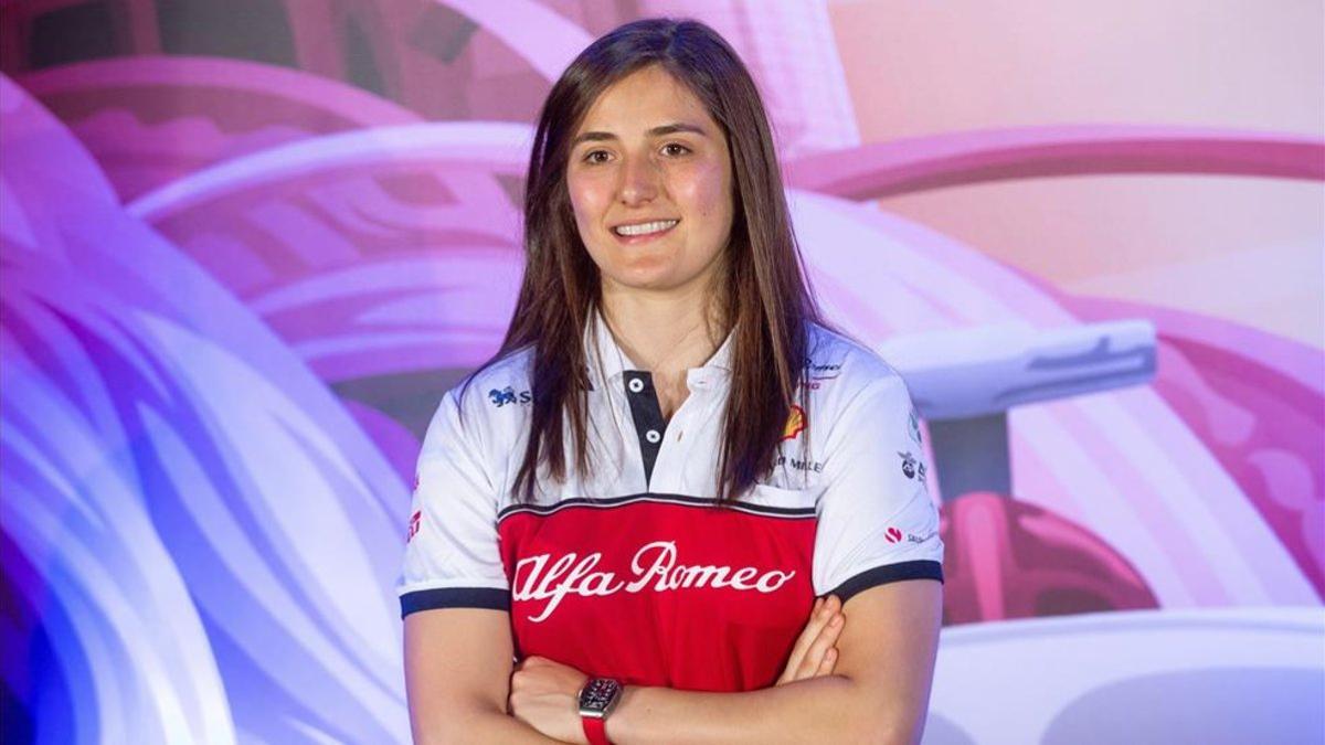 Tatiana Calderón también es la piloto de pruebas de Alfa Romeo F1