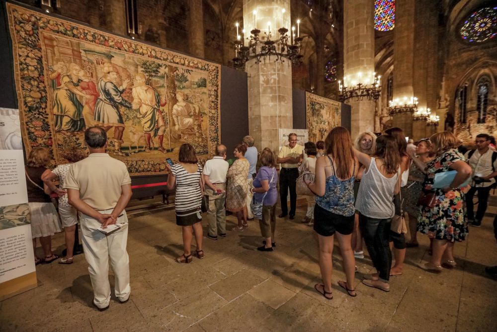 Wandbehänge Kathedrale Palma de Mallorca