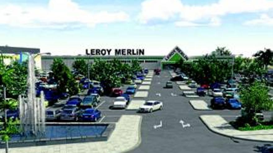 La obra de Leroy Merlin empezará en un mes y el parque se construirá por fases