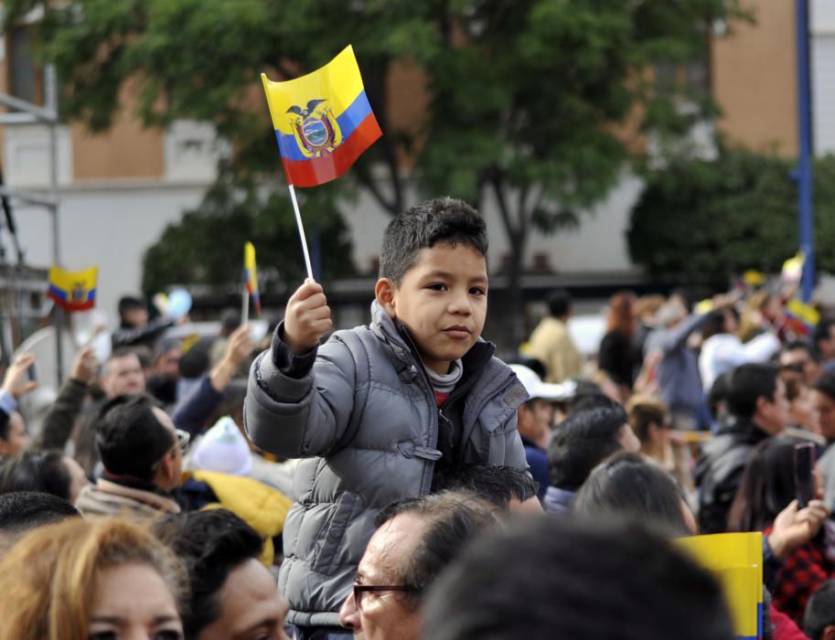 El presidente de Ecuador visita Murcia