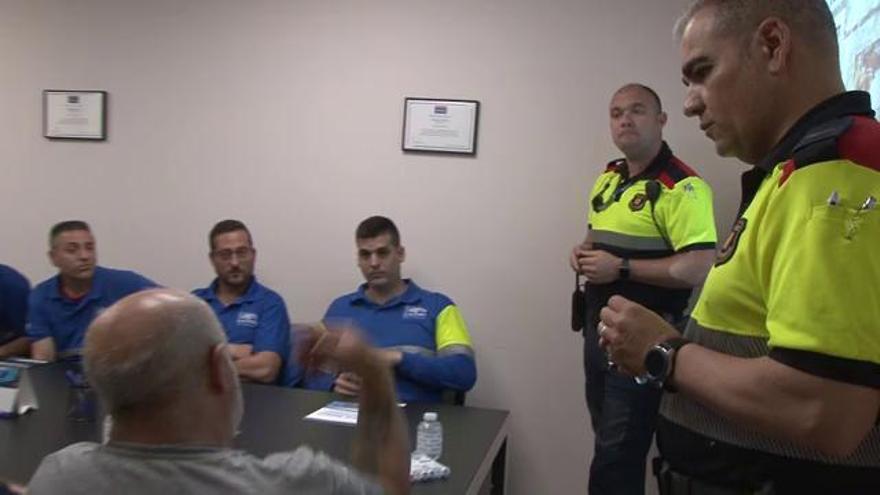 Els Mossos fan cursos per frenar el rècord d'accidents de trànsit en l'entorn laboral