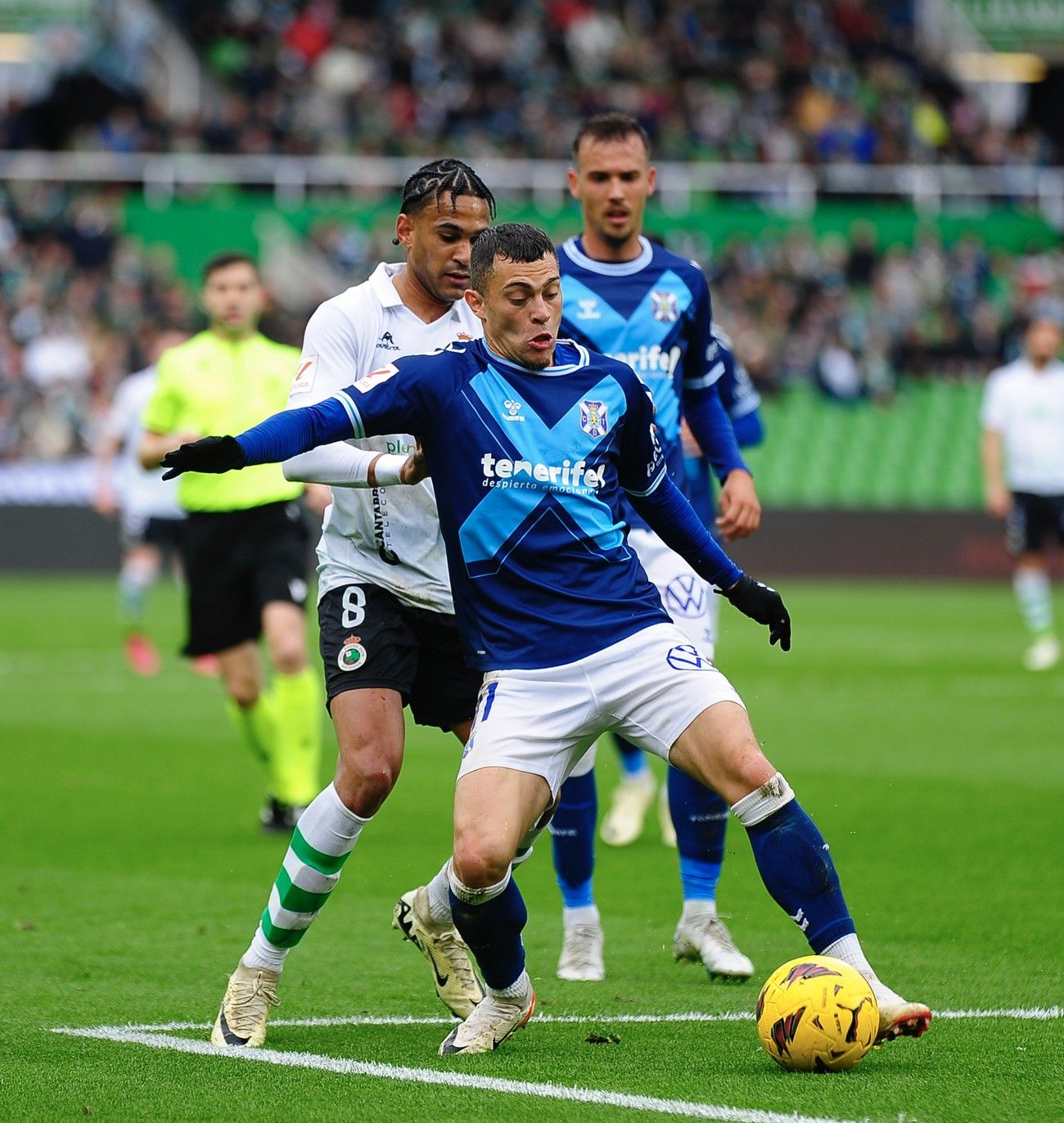 El Racing de Santander-CD Tenerife, en imágenes