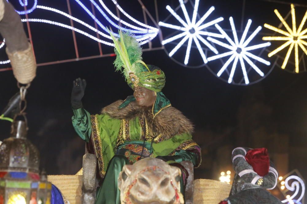 Cabalgata de los Reyes Magos en Alicante.