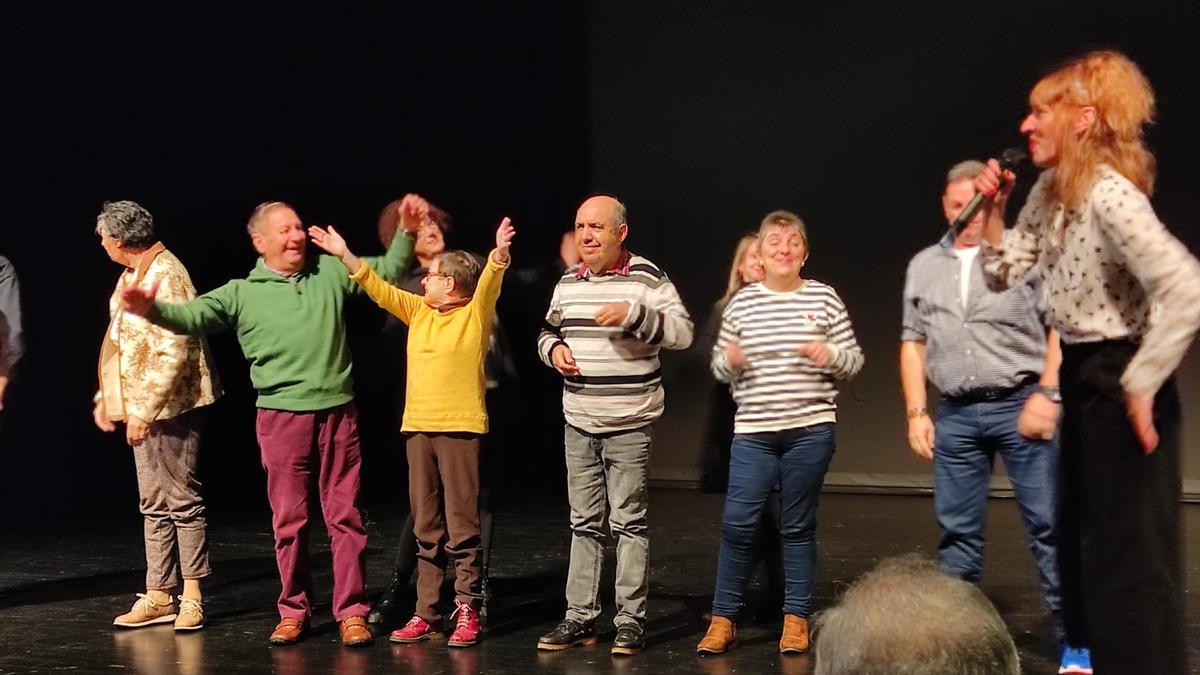 Un momento del acto celebrado en el CAI de Pando