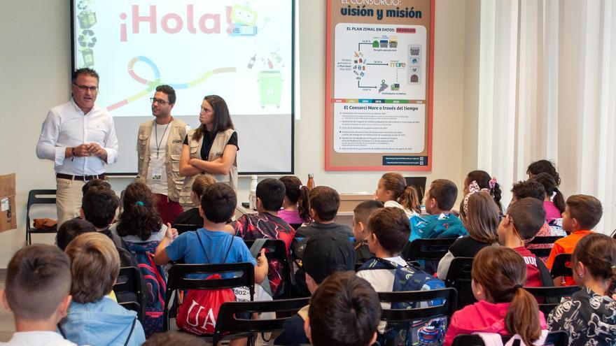 Los niños de El Vergel estrenan las actividades de concienciación ambiental en El Campello