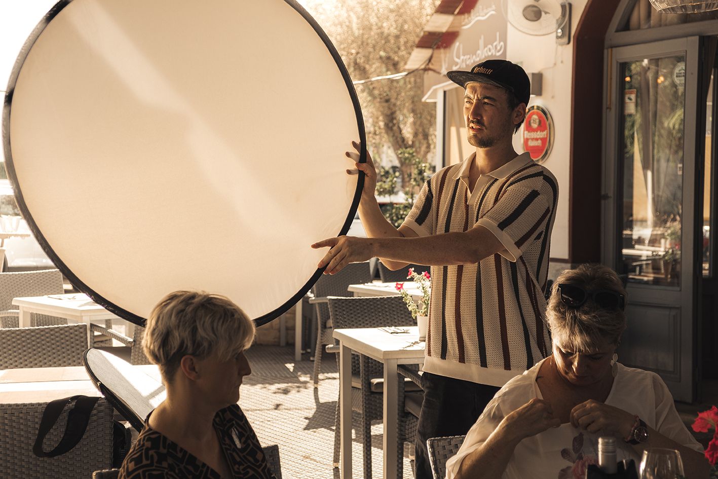 Eindrücke von den Dreharbeiten des ersten Mallorca-"Tatorts"