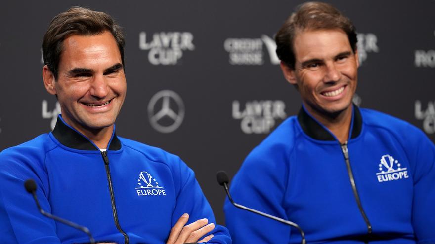 Roger Federer spielt zum Abschied an der Seite von Mallorca-Held Rafael Nadal