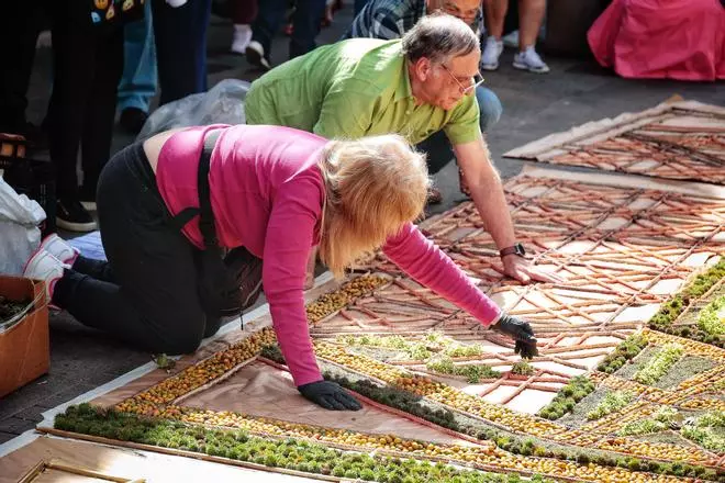 Alfombras del Corpus en La Laguna