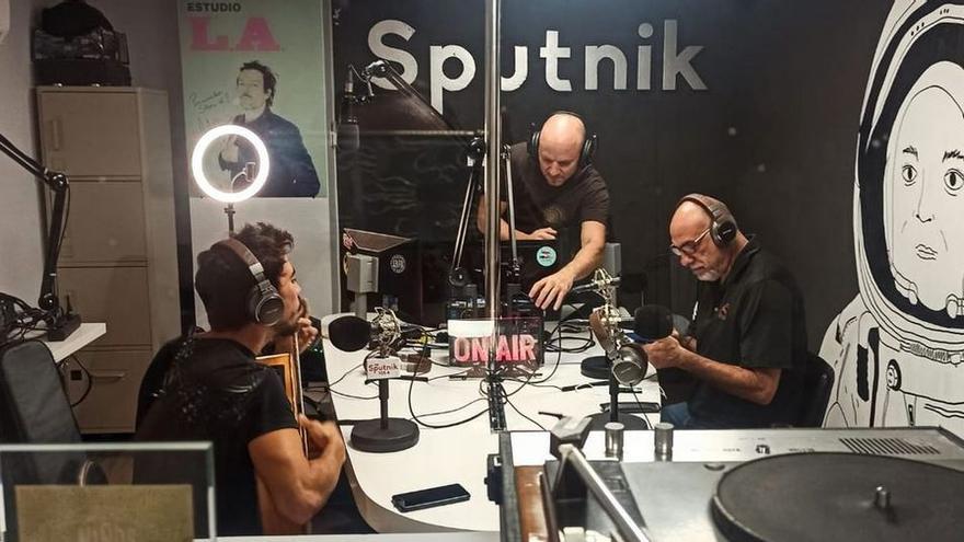 Studio des mallorquinischen Radiosenders &quot;Sputnik Radio&quot;