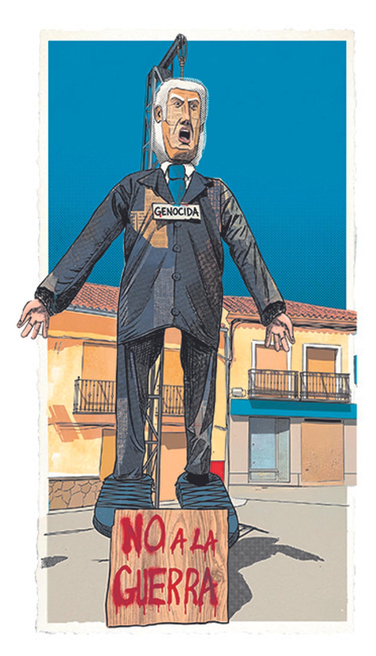 Ilustración: Arde Netanyahu