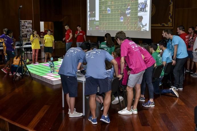 LAS PALMAS DE GRAN CANARIA A 20/06/2017. Final del proyecto escolar de la ULPGC Ciberlandia/Gran Canaria. FOTO: J.PÉREZ CURBELO