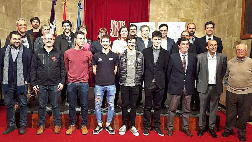 Acto de la presentaciÃ³n de la Challenge en el Consolat de Mar.