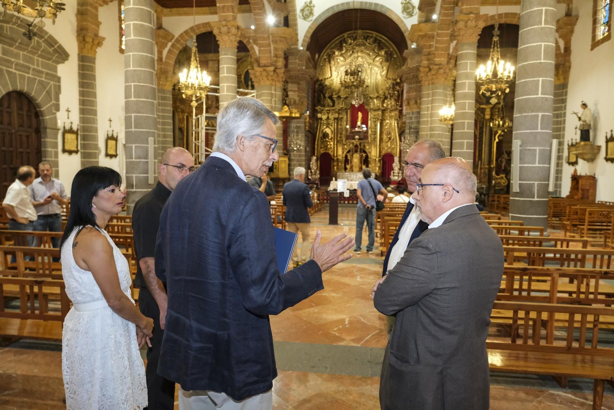 El Cabildo invierte un millón de euros en la renovación de la basílica de Teror