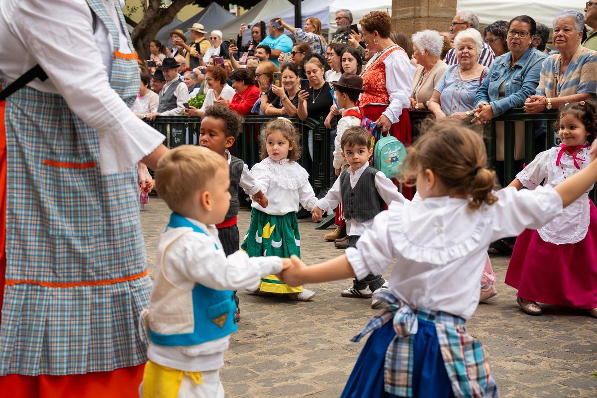 La Romería Infantil de Gáldar volverá a reunir a escolares y mayores en el casco histórico