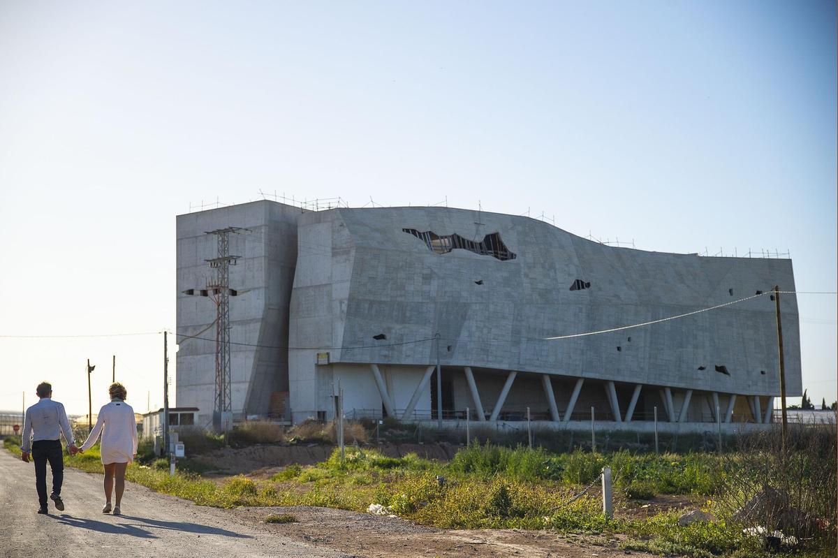 Museo Paleontológico de Torre Pacheco, abandonado.