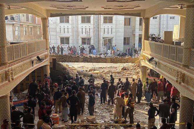 Ataque suicida en una mezquita de Pakistán