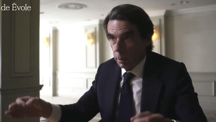 José María Aznar en 'Lo de Évole'