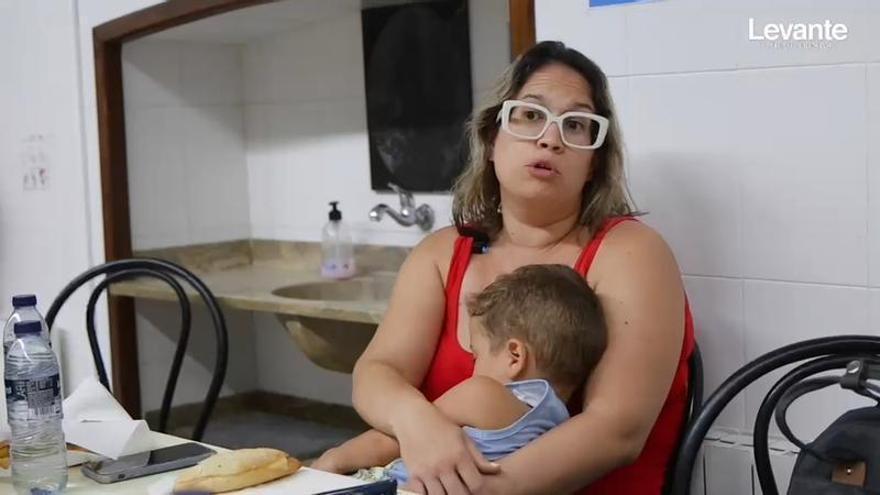 Carolina Grande, vecina de Azuébar en Segorbe: "No sabemos cuándo volveremos a casa"