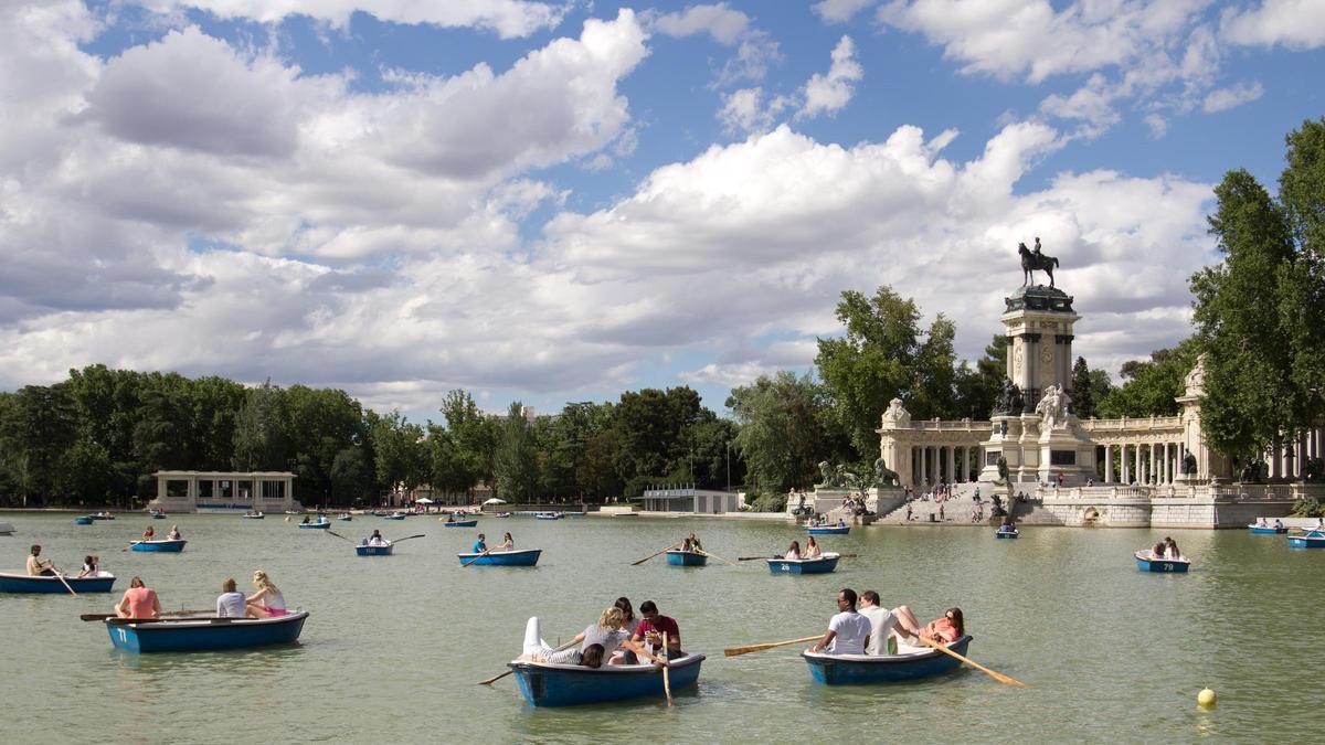 El estanque de El Retiro fue construido por Cristóbal de Aguilera en la primera mitad del siglo XVII.