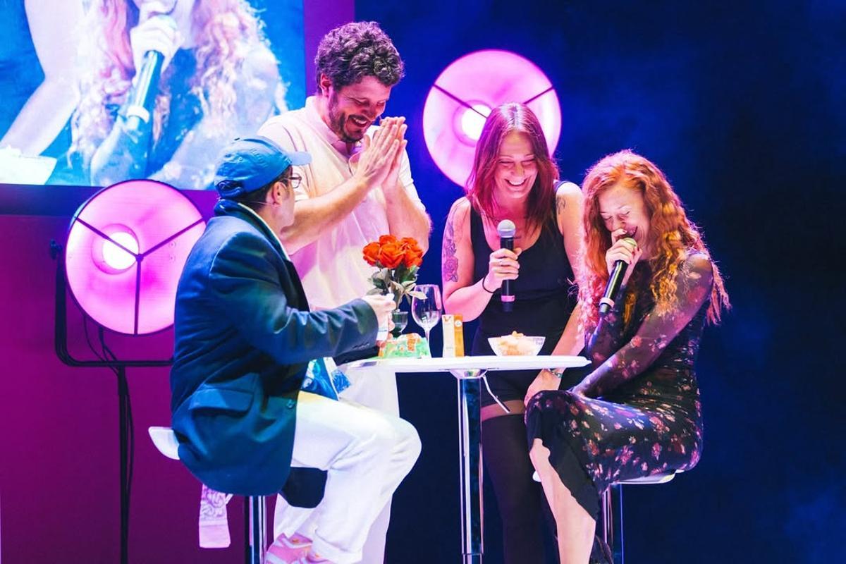 Un momento de uno de los shows de 'Amoriños'