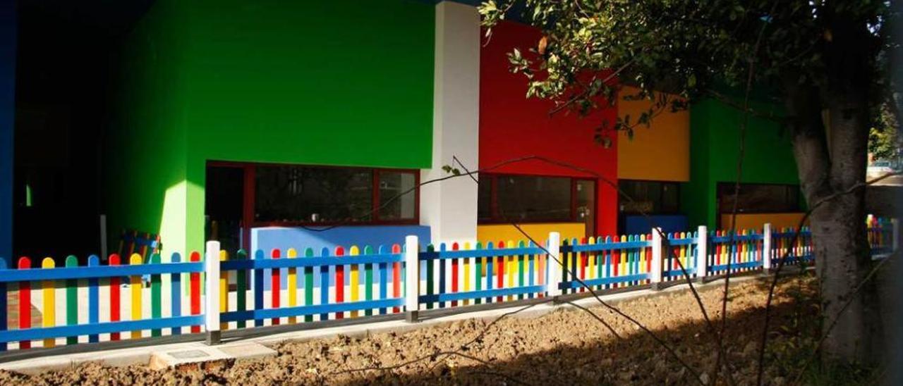 La escuela infantil de Riaño.