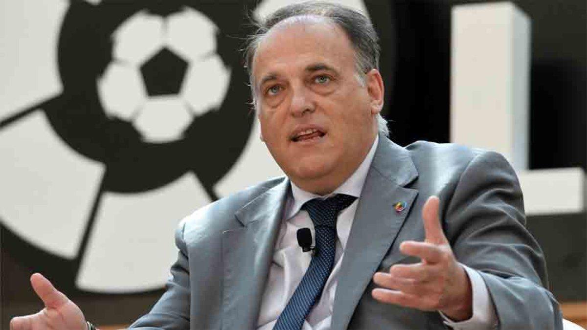 Javier Tebas, presidente de la LaLiga