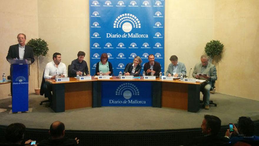 Sanidad y Educación elevan la tensión en el debate electoral del Club de Diario de Mallorca