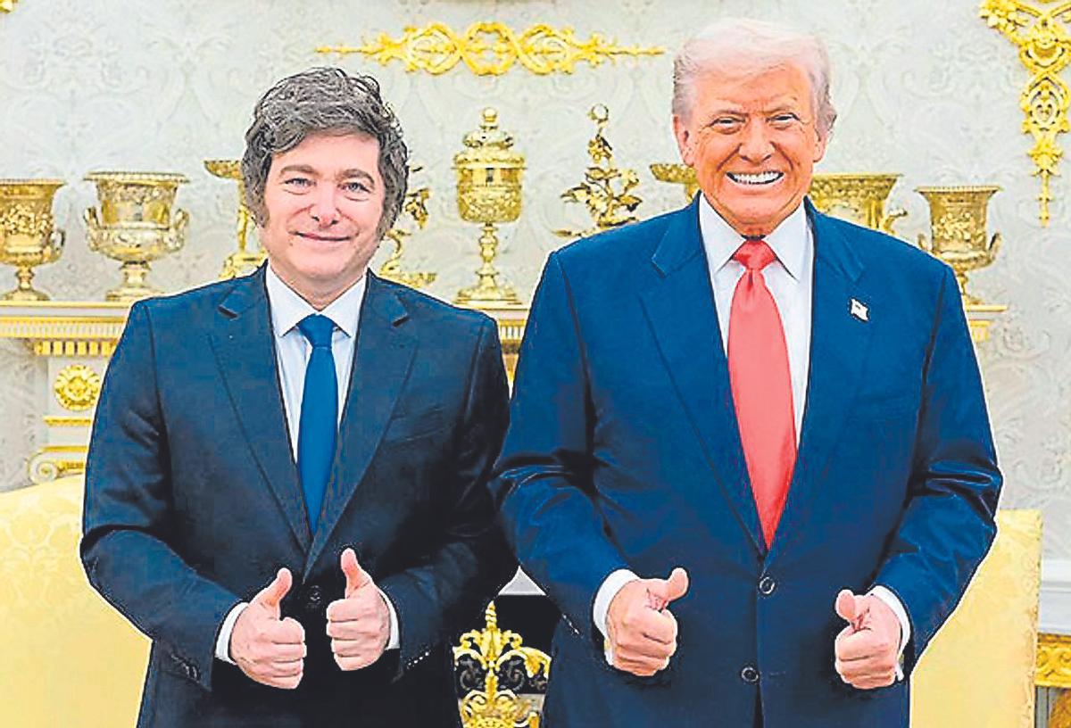 Milei y Trump