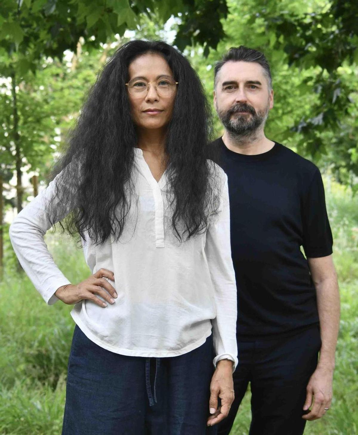 Sandra Gamarra y Agustín Pérez Rubio, responsables del pabellón de España en la Bienal de Arte Venecia de este año.