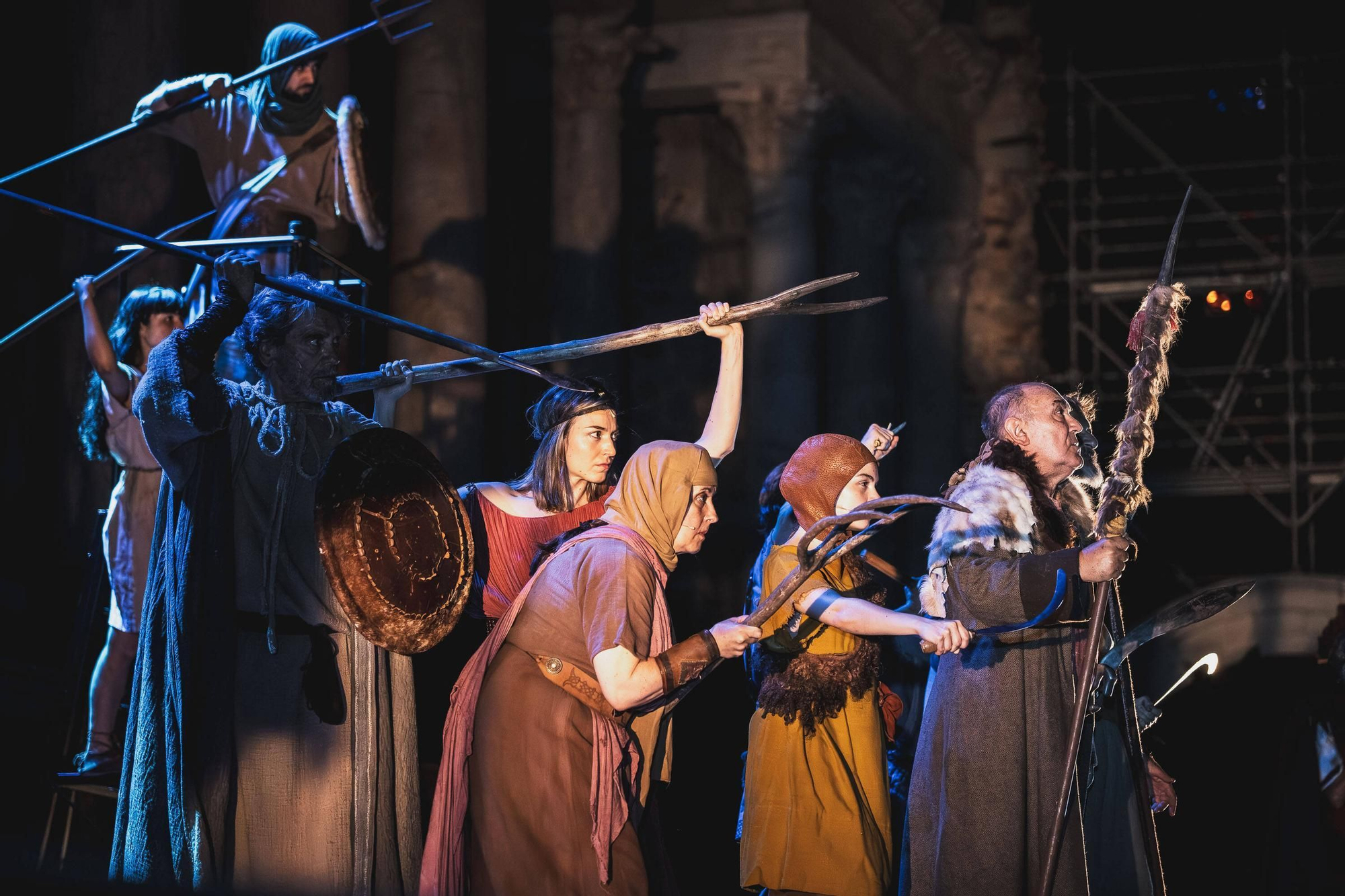 Fotogalería | El cerco de Numancia en el Teatro Romano de Mérida