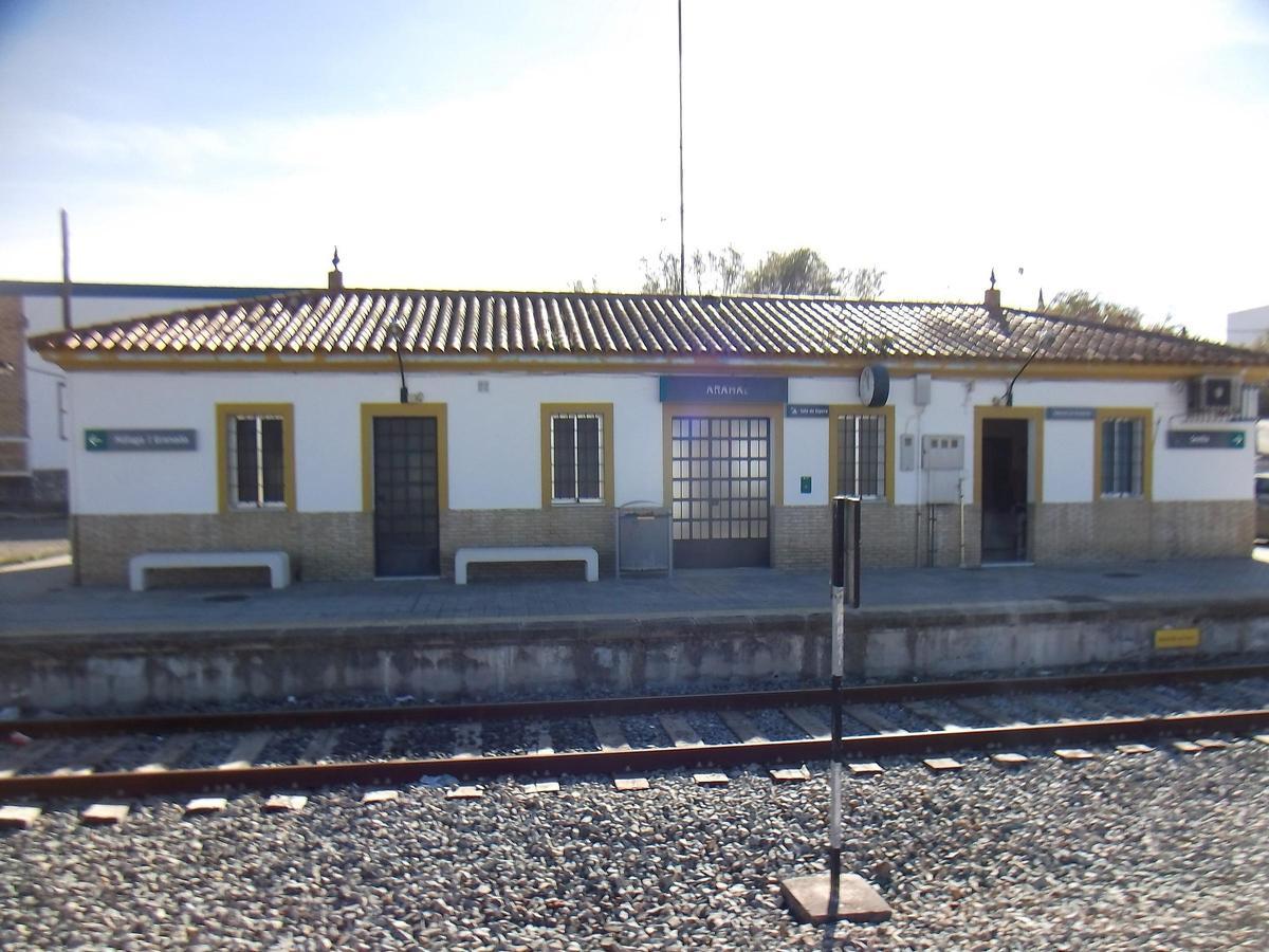 Imagen de archivo de estación de Arahal (Sevilla).