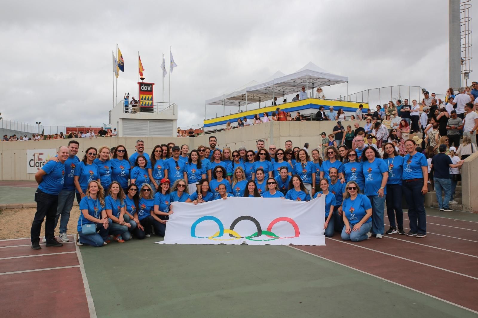 Acto inaugural de la LI Olimpiada del Colegio Claret